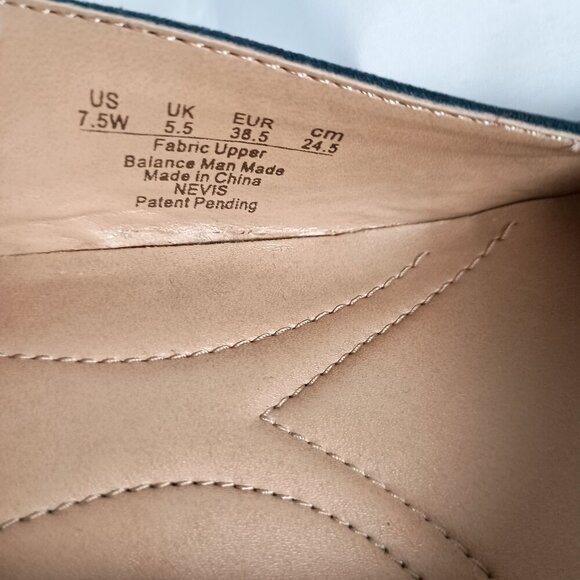 Naturalizer N5 Comfort Nevis Wedge Shoes Women’s 7.5W Faux Suede Taupe - Picture 4 of 8